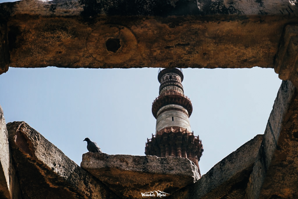 อินเดีย เที่ยวอินเดีย เที่ยวคนเดียว Qutub minar ท่องเที่ยว เดินทาง บล็อกเกอร์ท่องเที่ยว ผจญภัย 