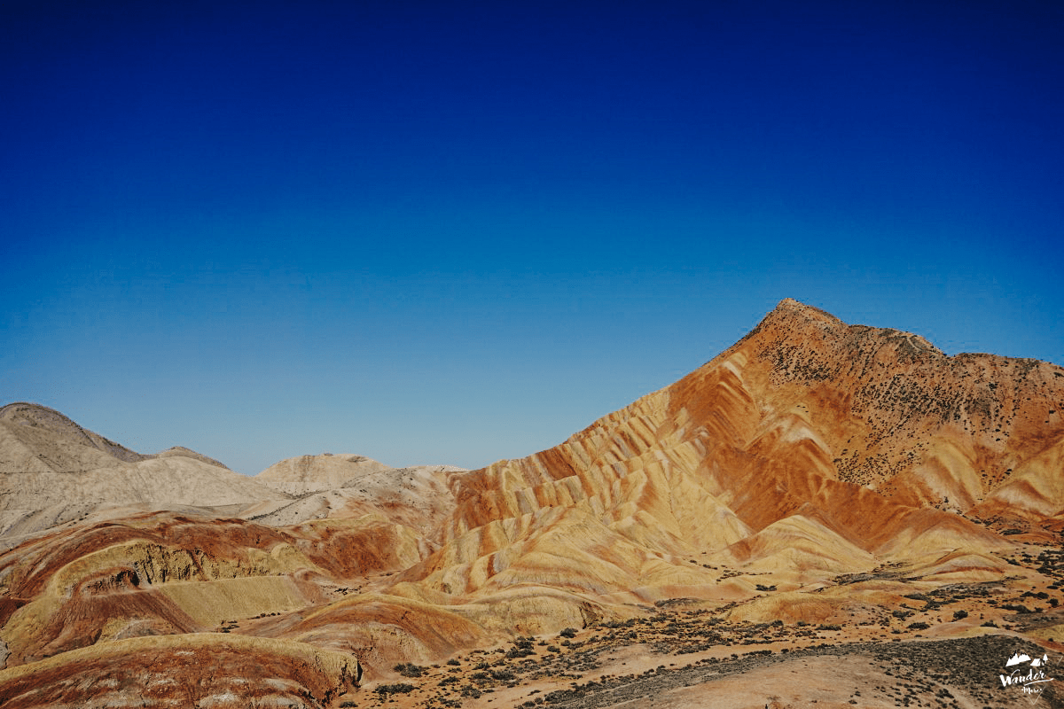 ผจญภัย เที่ยวคนเดียว จีน เดินทาง เที่ยวจีน ภูเขาสายรุ้ง rainbow mountain zhangye จางเย่