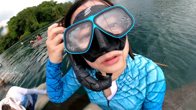 ดำน้ำ ขุมน้ำท่าแตง พังงา