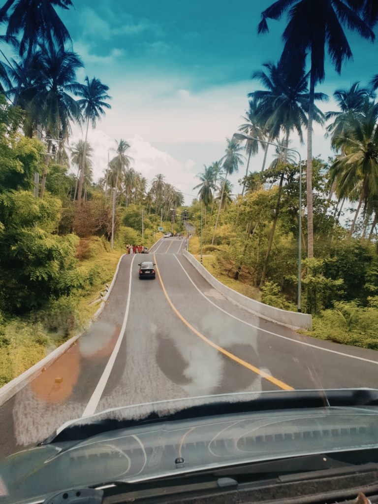 ถนนเลียบชายทะเล สิชล-ขนอม เขาพลายดำ