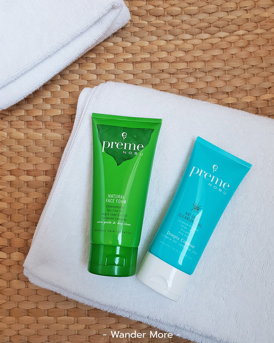 โฟมเขียวพรีมโนบุ คลีนซิ่งเจลพรีมโนบุ เจลลบเมคอัพไม่ต้องใช้สำลี โฟมล้างหน้าลดสิว