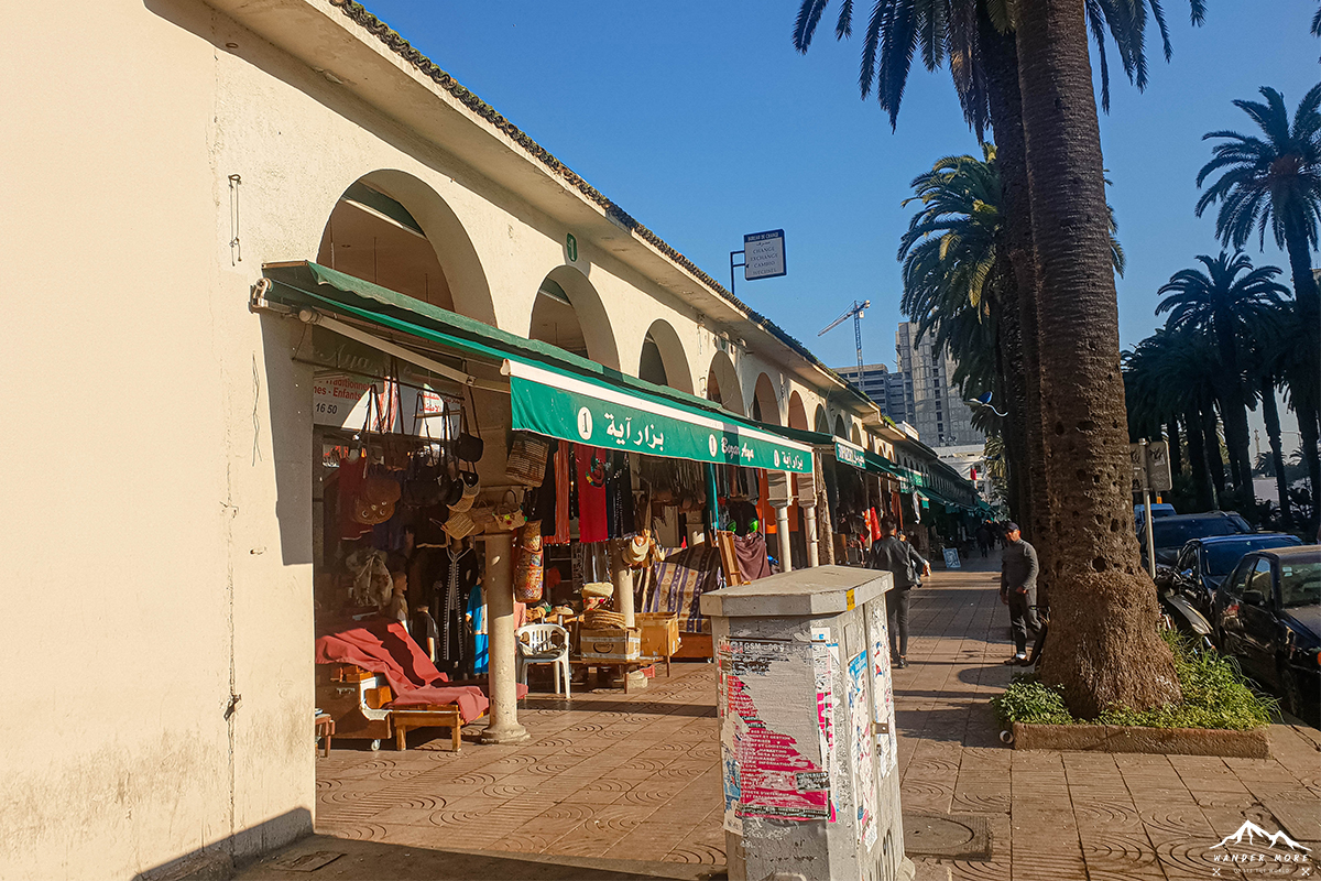 ตลาดในคาซาบลังก้า