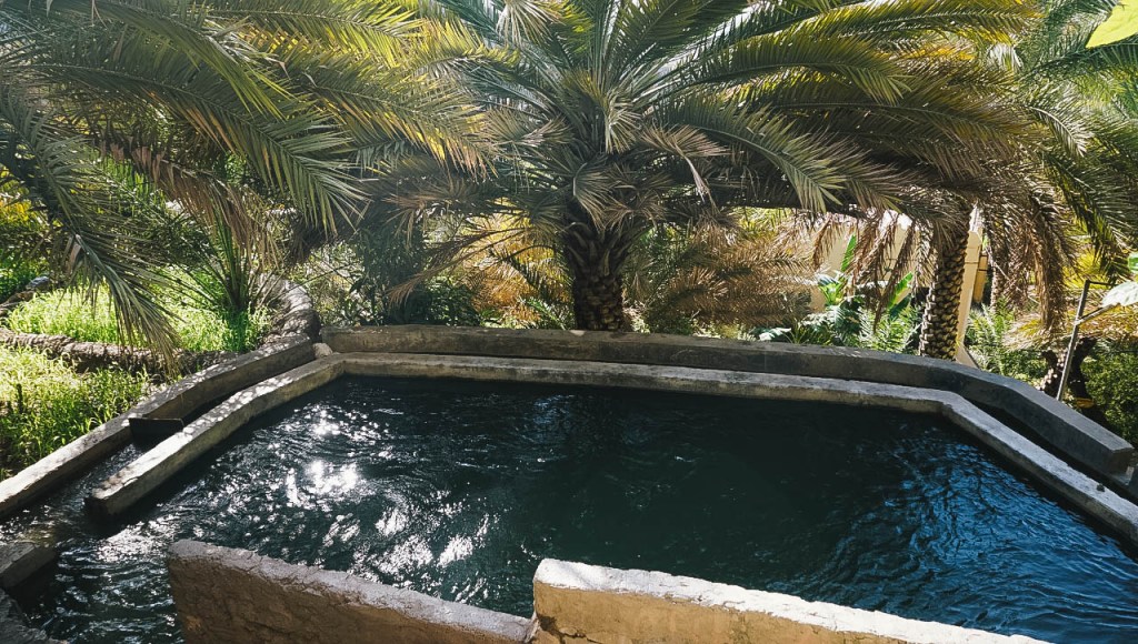 ระบบชลประทานแบบดั้งเดิมที่เรียกว่า Aflaj 