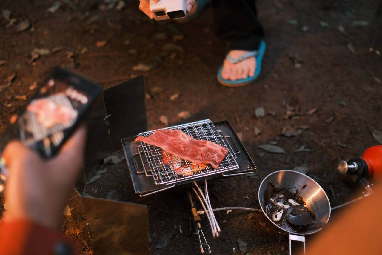 ทำอาหาร กางเต้นท์นอนป่า ดอยห้วยทู่ จ.ตาก