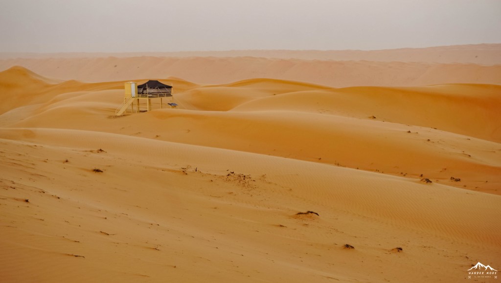 นอนเต้นท์ ทะเลทรายโอมาน oman desert private camp